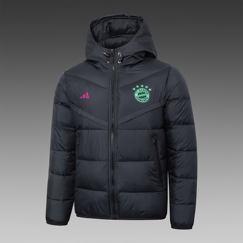 AAA Quality Bayern Munich 23/24 Cotton Coat - Black/Green